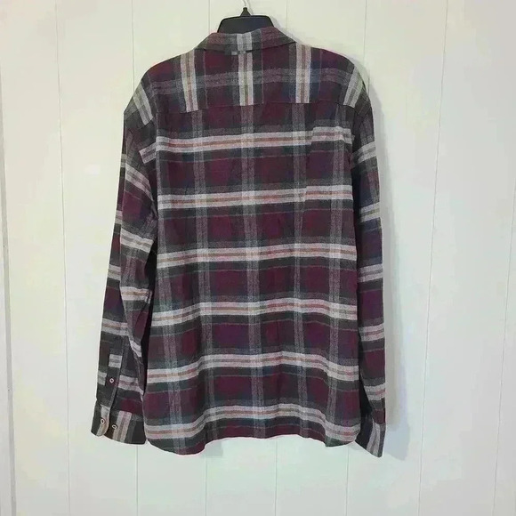 UNTUCKit Cotton Flannel Plaid Long Sleeve Button Down Shirt Size XXXL - Picture 11 of 11